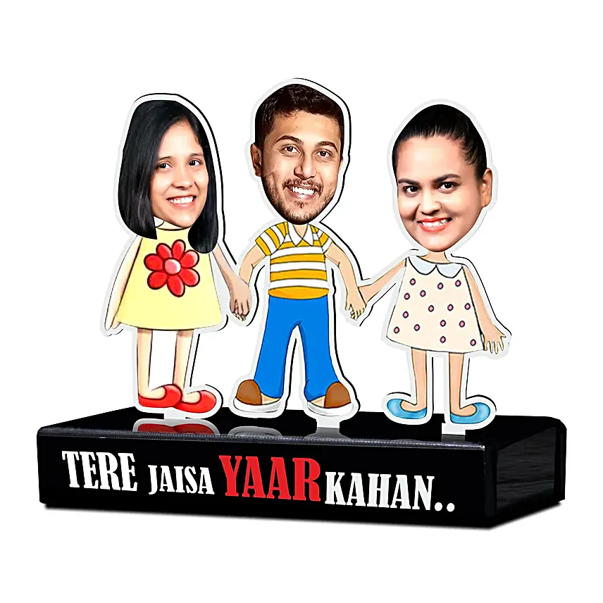 Personalised Siblings Love Caricature