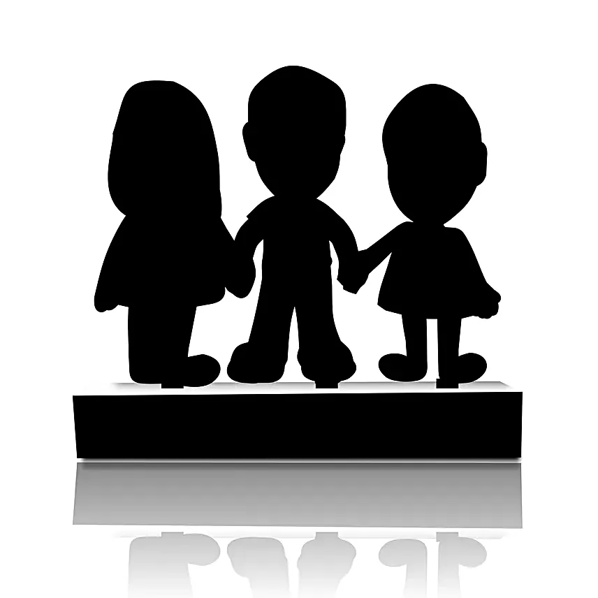Personalised Siblings Love Caricature