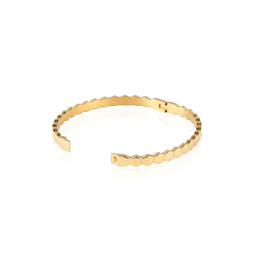 Personalised Signature Style Gold Bracelet