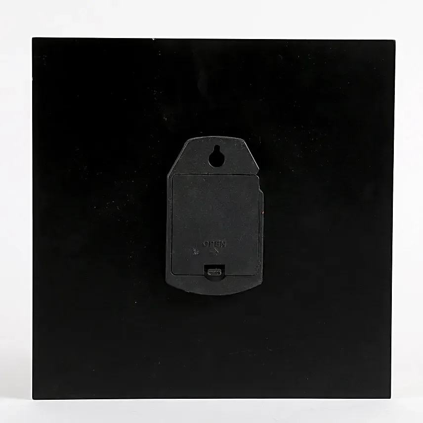 printed wall clock