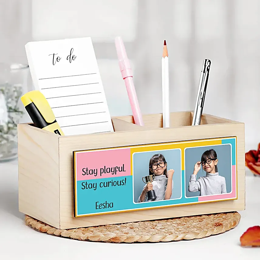 Personalised Stay Playful Childrens Day Special Organiser