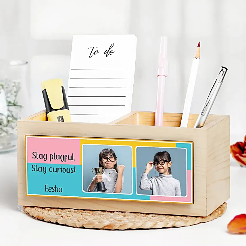 Personalised Stay Playful Childrens Day Special Organiser