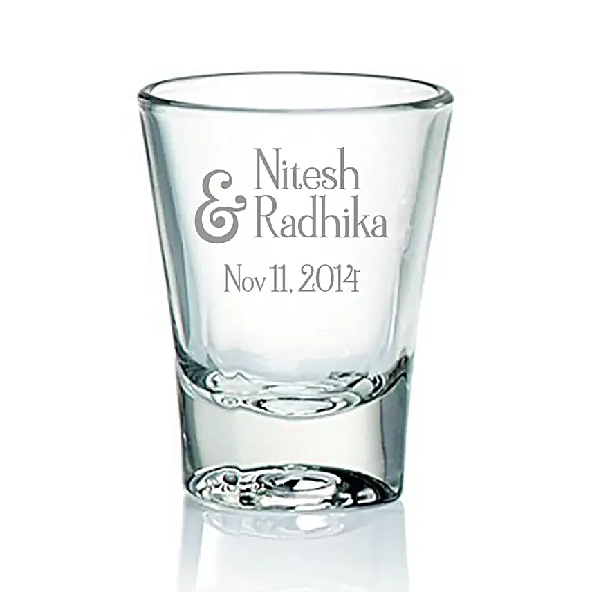 Personalised Stylish Shot Glass Set of 2 Online
