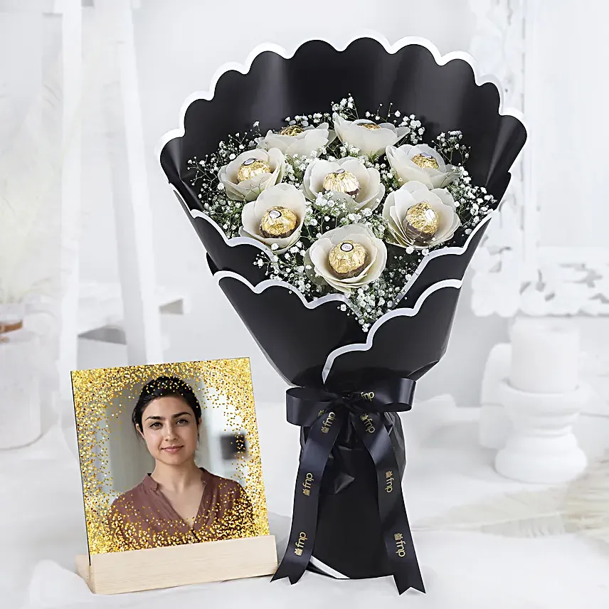 Personalised Sweet Chocolatey Wishes Combo