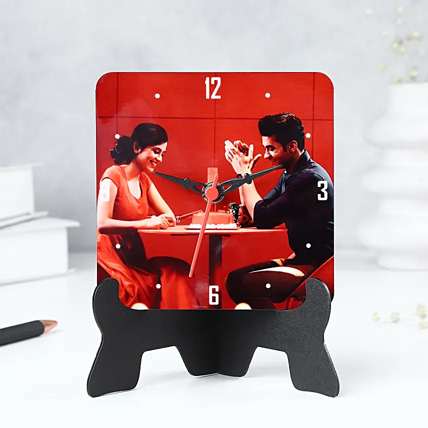 Personalised Table Clocks For Couples