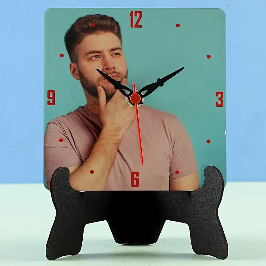 Personalised Table Clocks For Him
