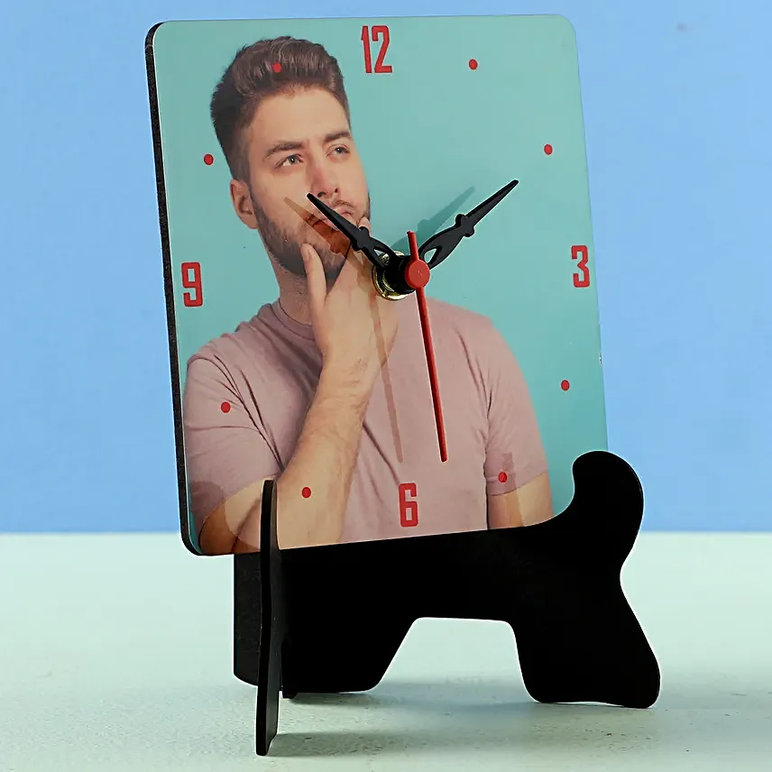 Personalised Table Clocks For Him