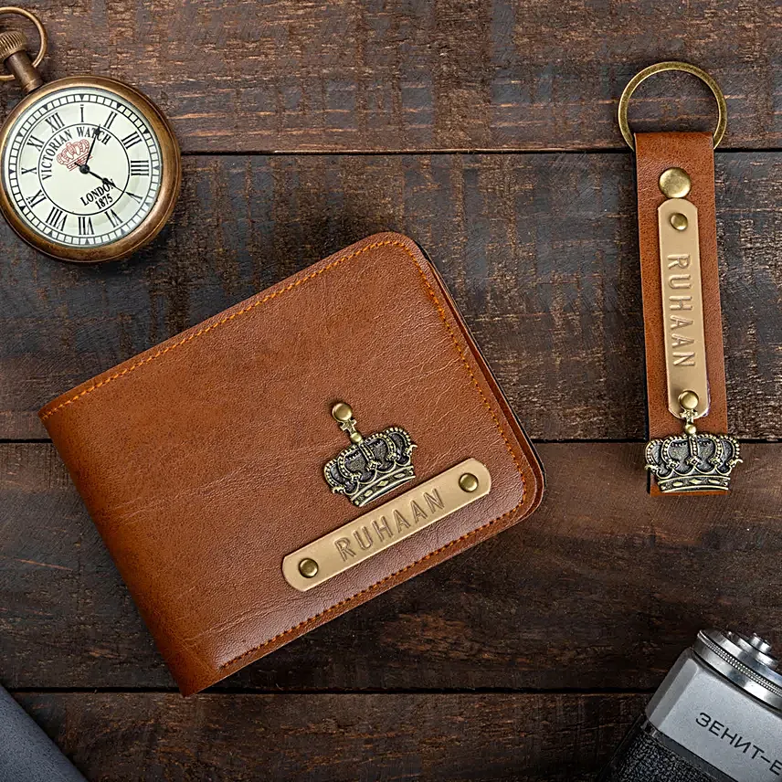 Customised Wallet And Keychain
