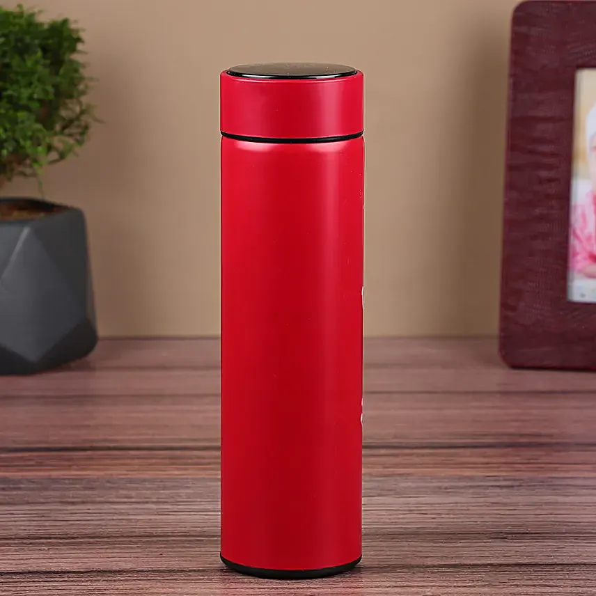 Personalised Temperature Display Bottle