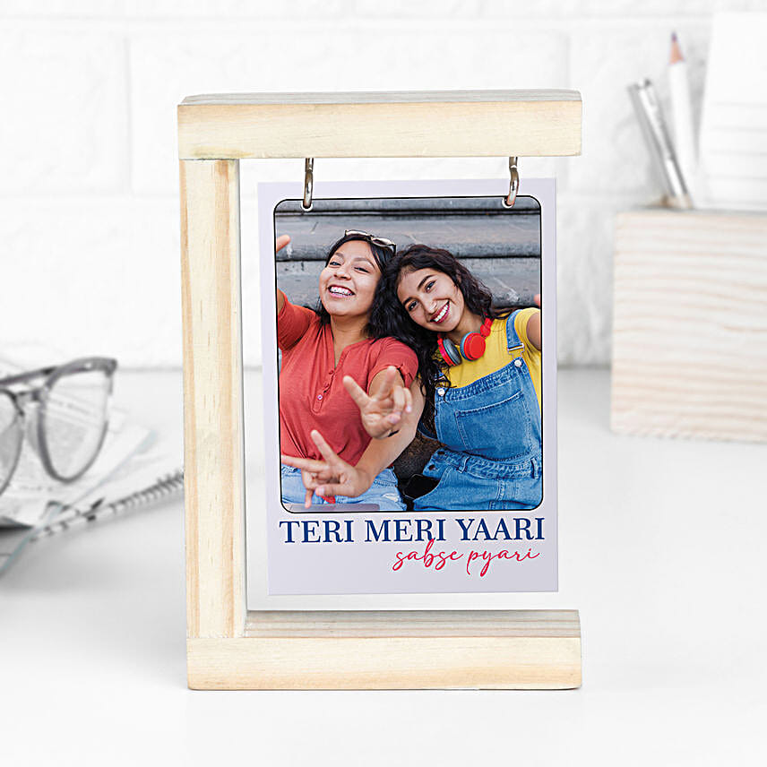 Personalised Teri Meri Yaari Hanging Frame Gift