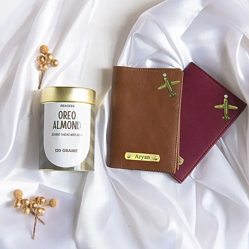 Personalised Travelling Couple Gift Box