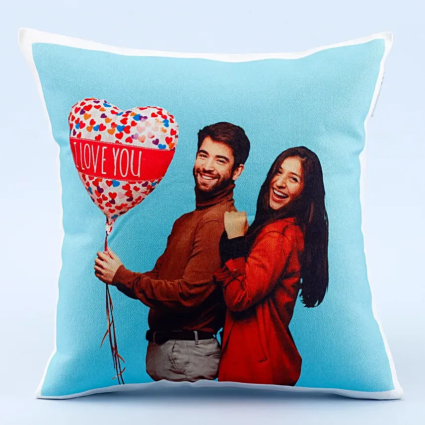 Valentine LED Personalised Cushion