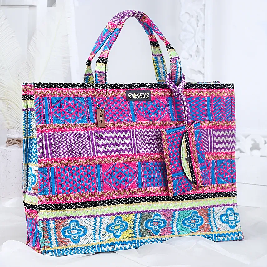 Personalised Vibrant Look Tote Bag