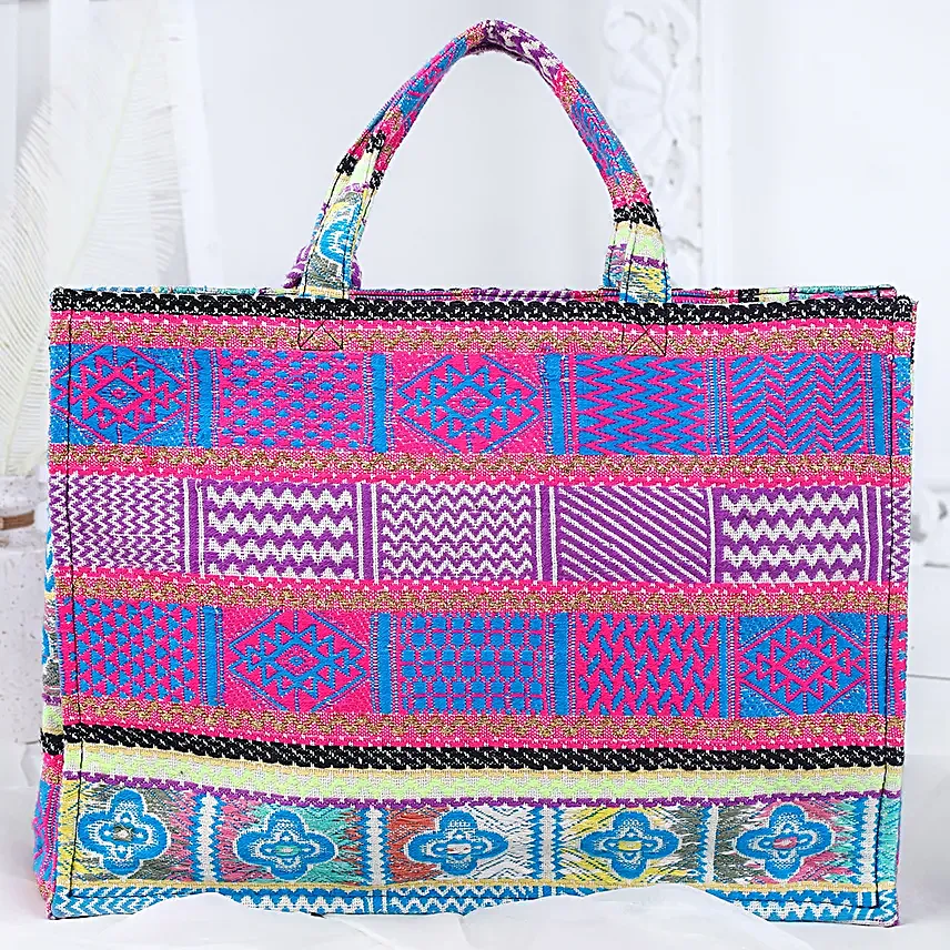 Personalised Vibrant Look Tote Bag