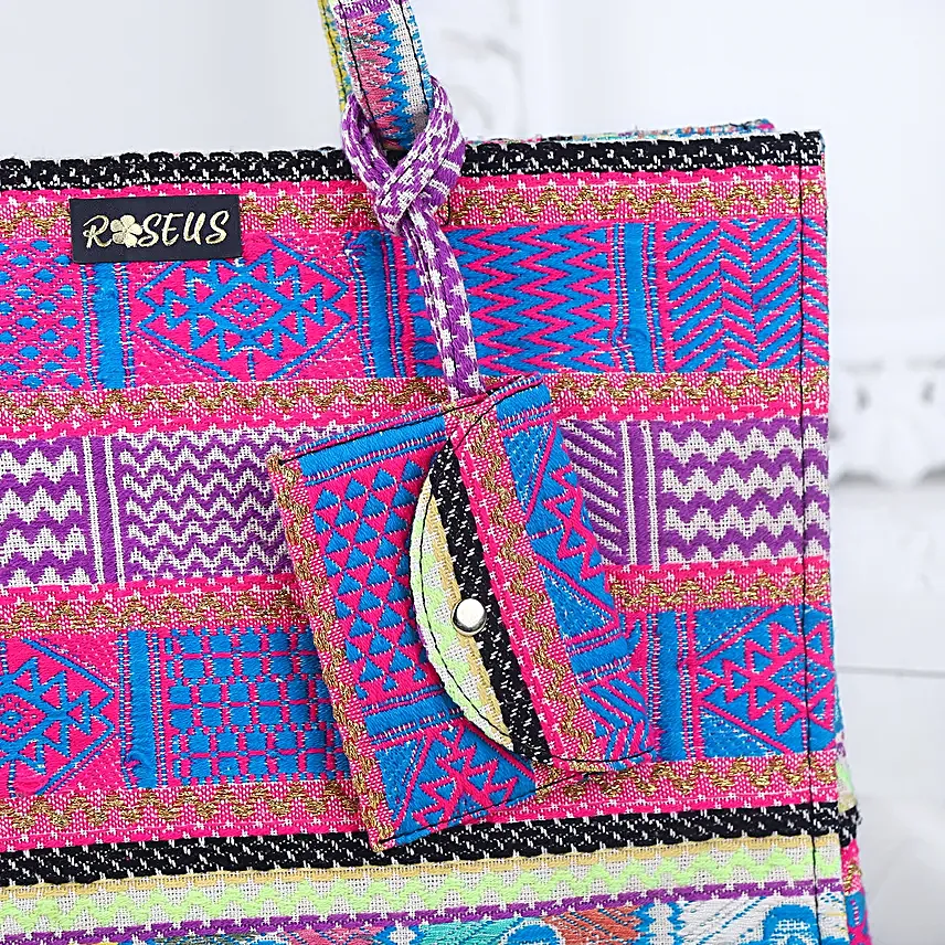 Personalised Vibrant Look Tote Bag
