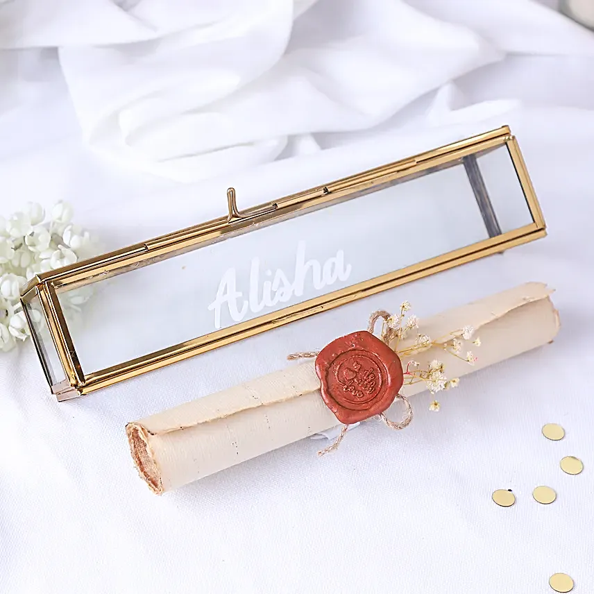 Personalised Vintage Style Valentine Gift Bundle