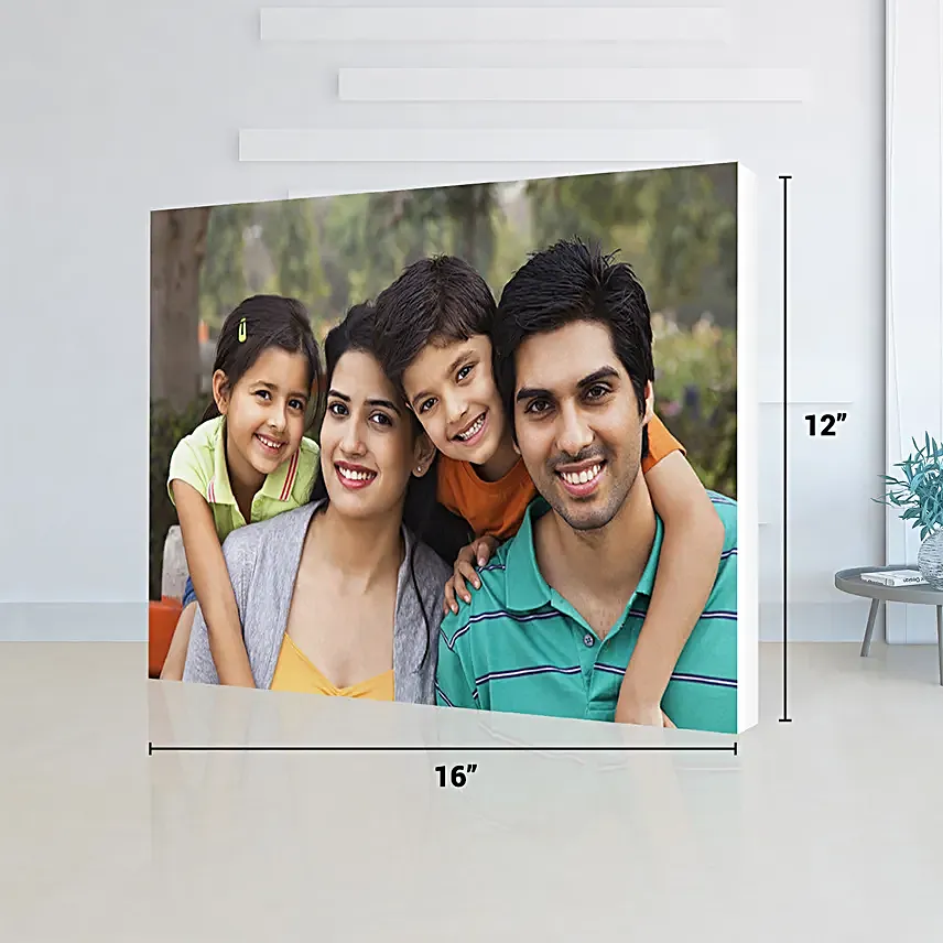 Personalised Water Proof Landscape Canvas Frame