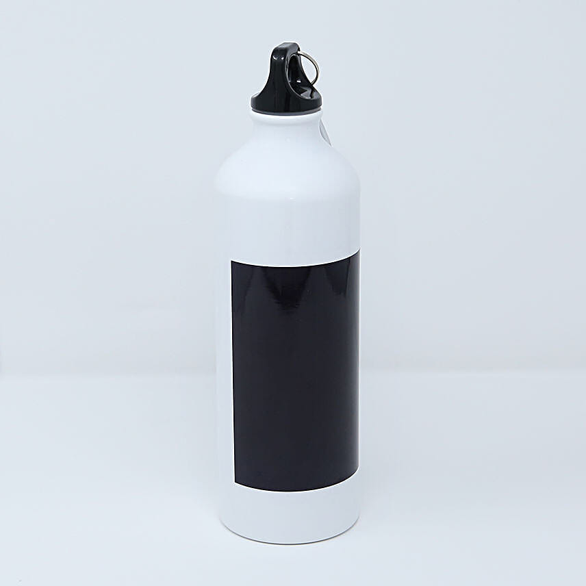 Personalised White Bottle For The Bold and Strong Hand Delivery
