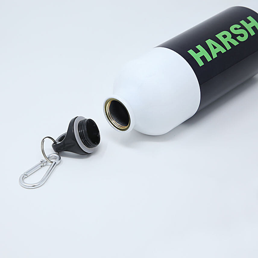 Personalised White Bottle For The Bold and Strong Hand Delivery