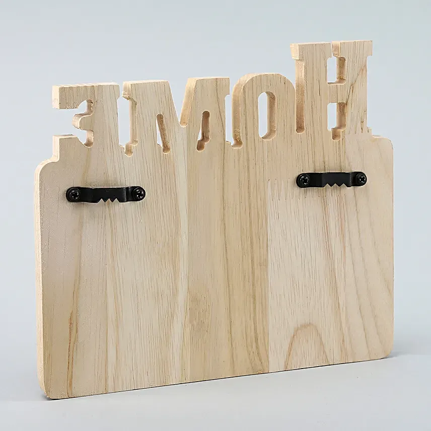 Personalised Wooden Home Key Holder