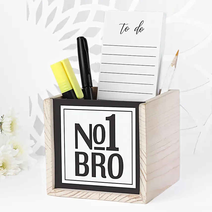 Personalised Workspace Essentials For Bhai