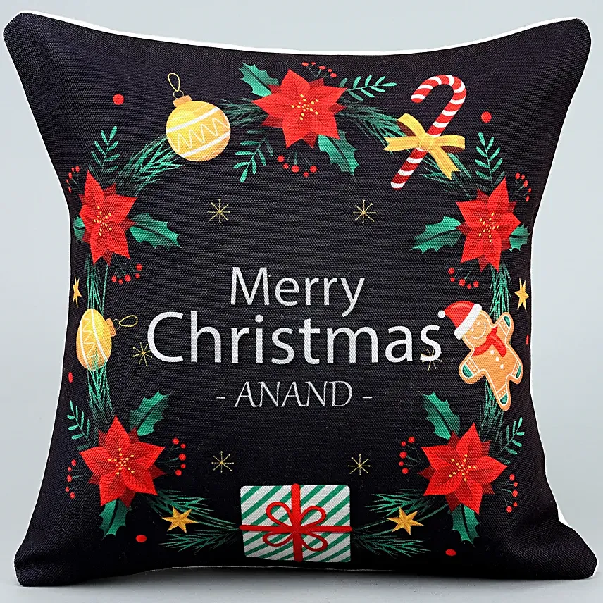 online personalised cushion for christmas