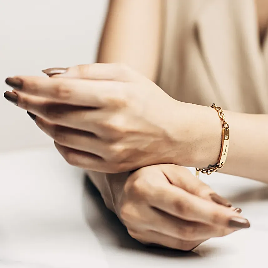 Personalised Zest Dazzling Fusion Bracelet