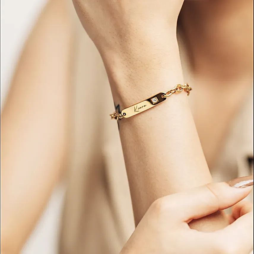 Personalised Zest Dazzling Fusion Bracelet