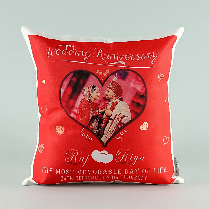 Another Milestone Personalized Cushion