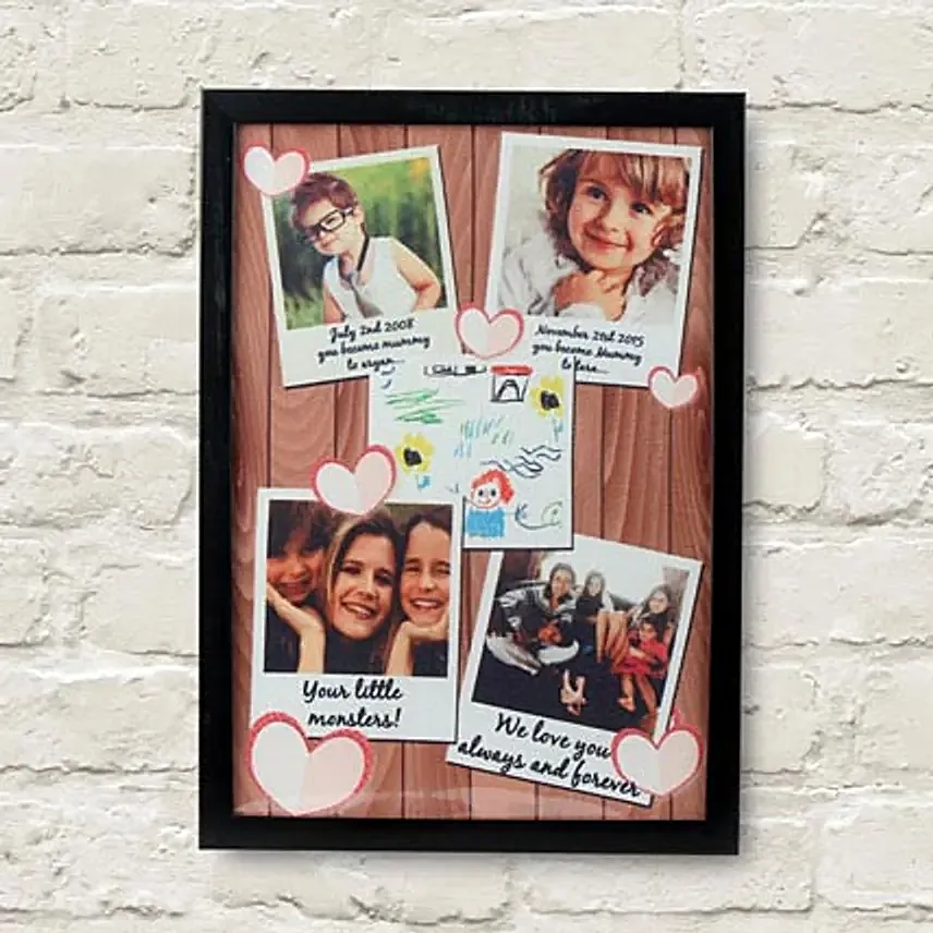 Personalized photo frame