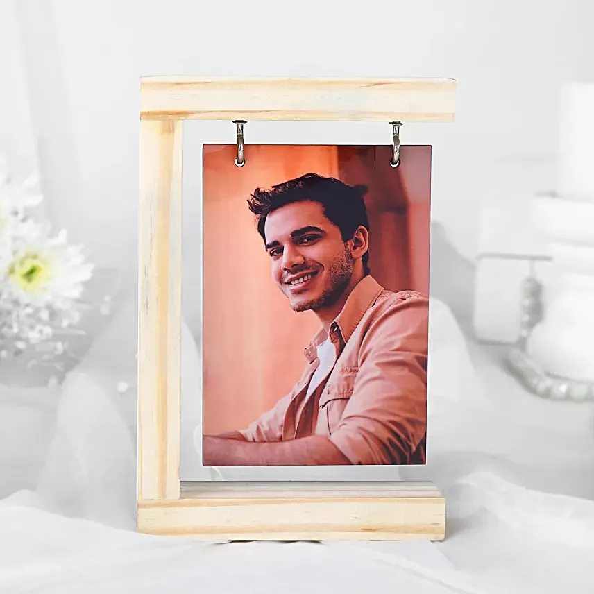 Personalized Hanging Photo Display