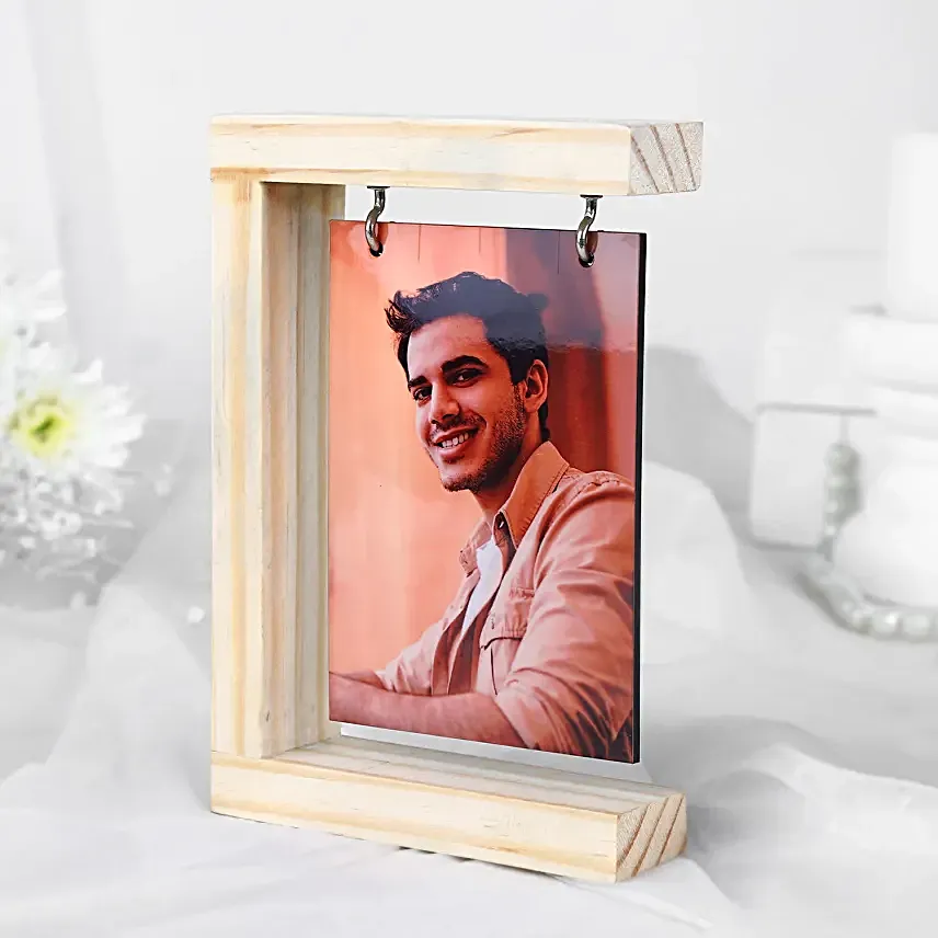 Personalized Hanging Photo Display