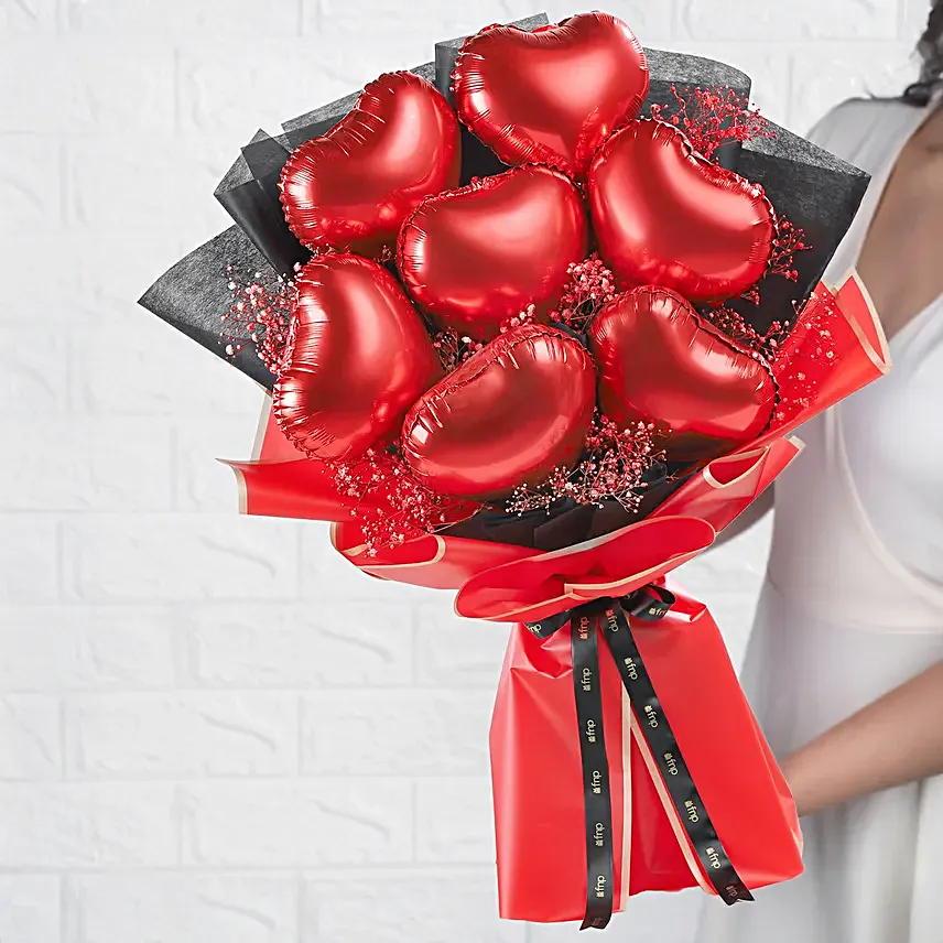Personalized Love Affair Balloon Bouquet