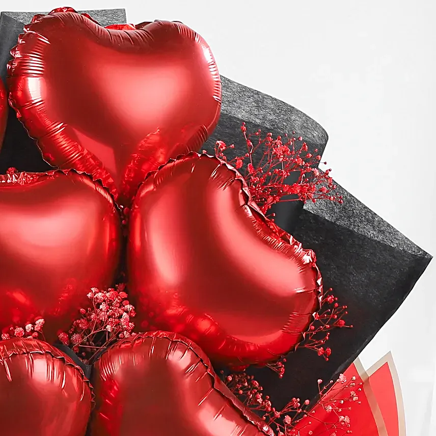 Personalized Love Affair Balloon Bouquet