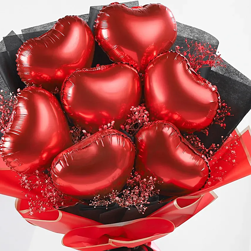Personalized Love Affair Balloon Bouquet