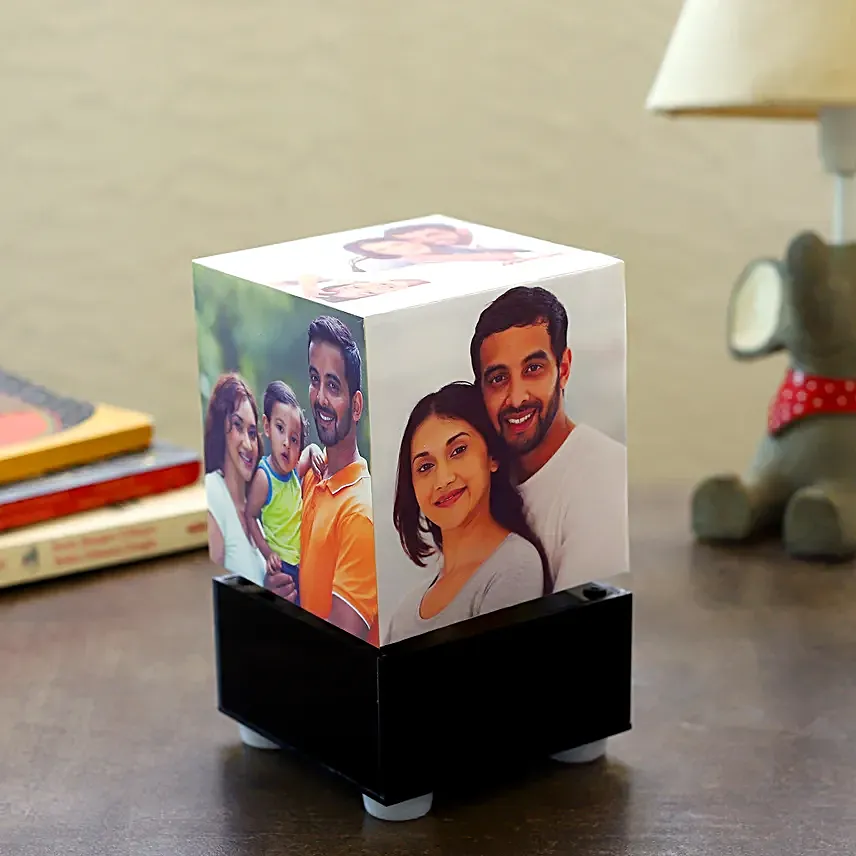 Personalized Rotating Lamp