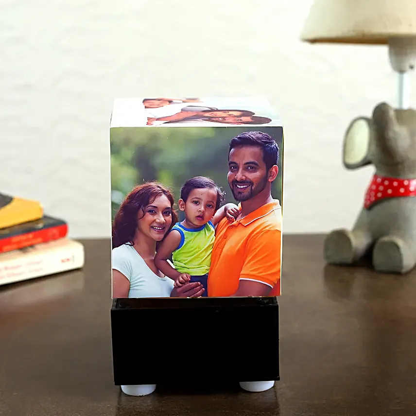 Personalized Rotating Lamp