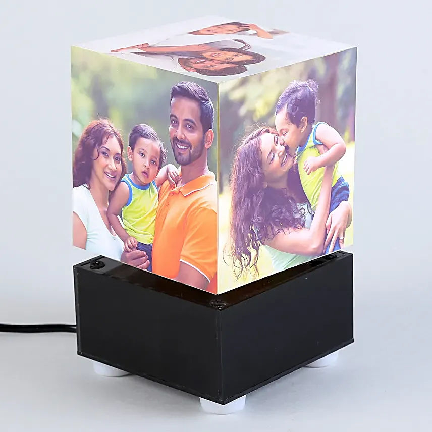 Personalized Rotating Lamp