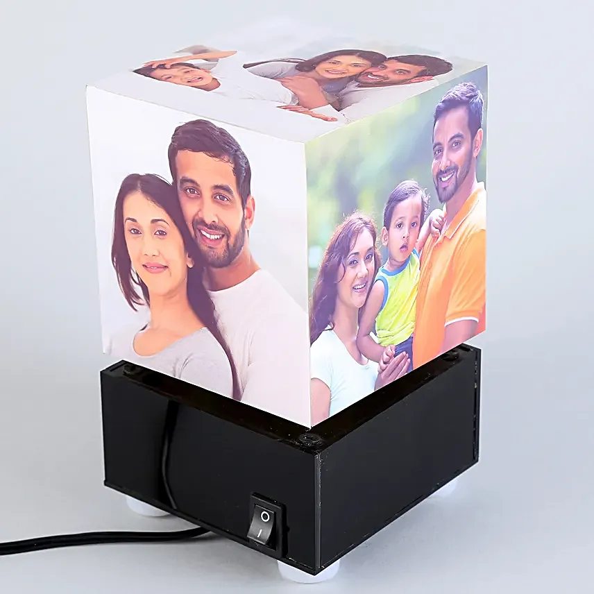 Personalized Rotating Lamp