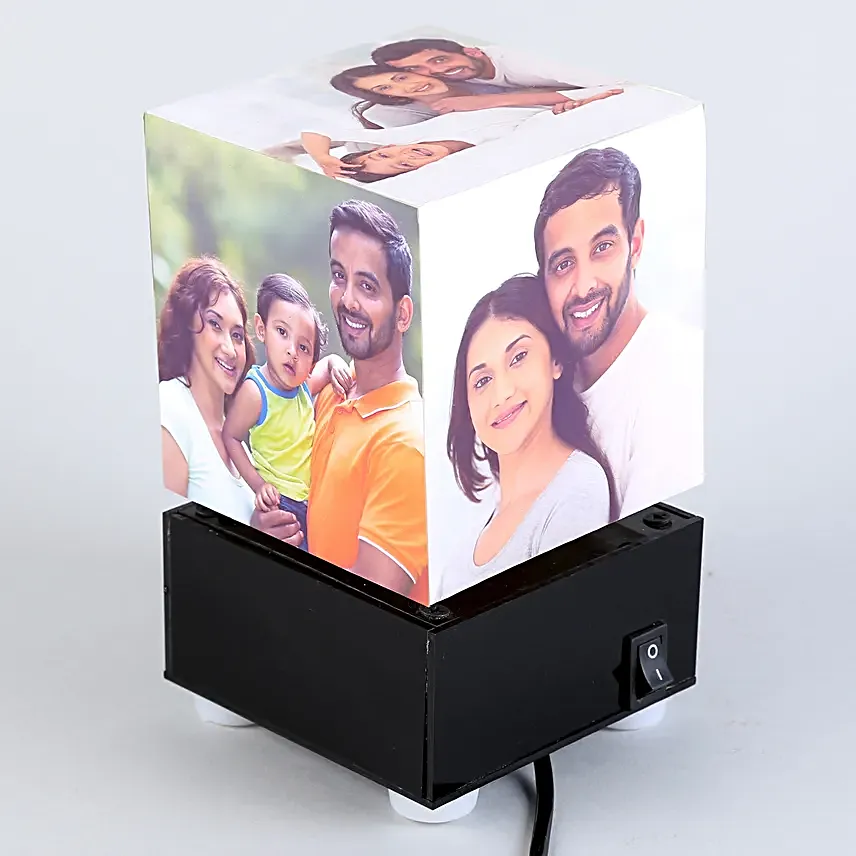 Personalized Rotating Lamp