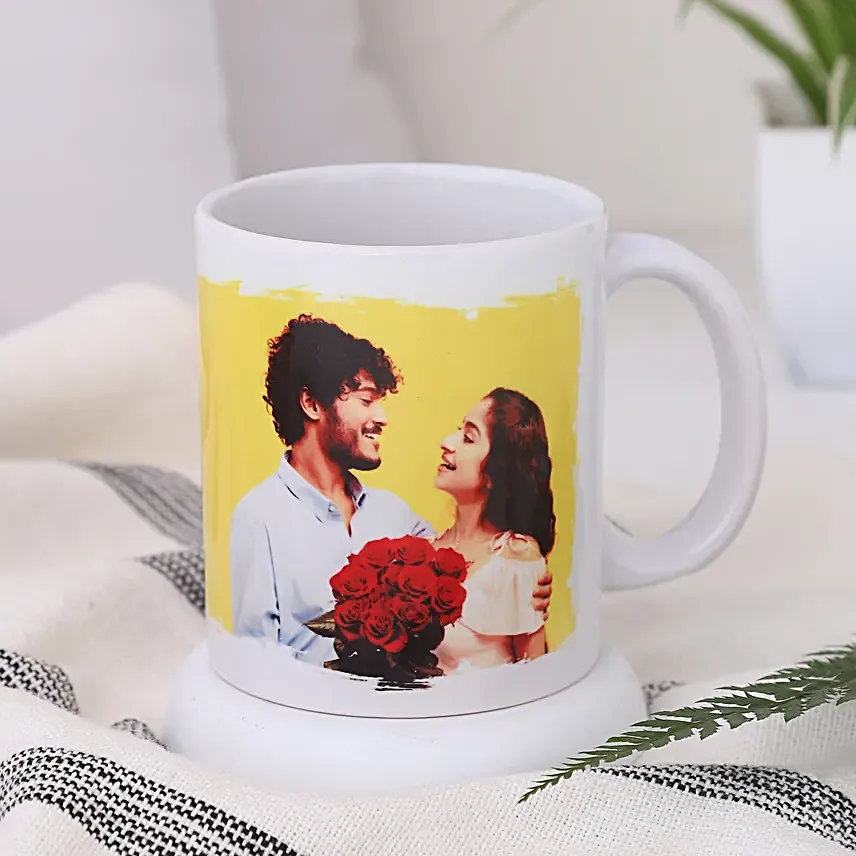 The special couple Mug-printed on white ceramic coffee mug