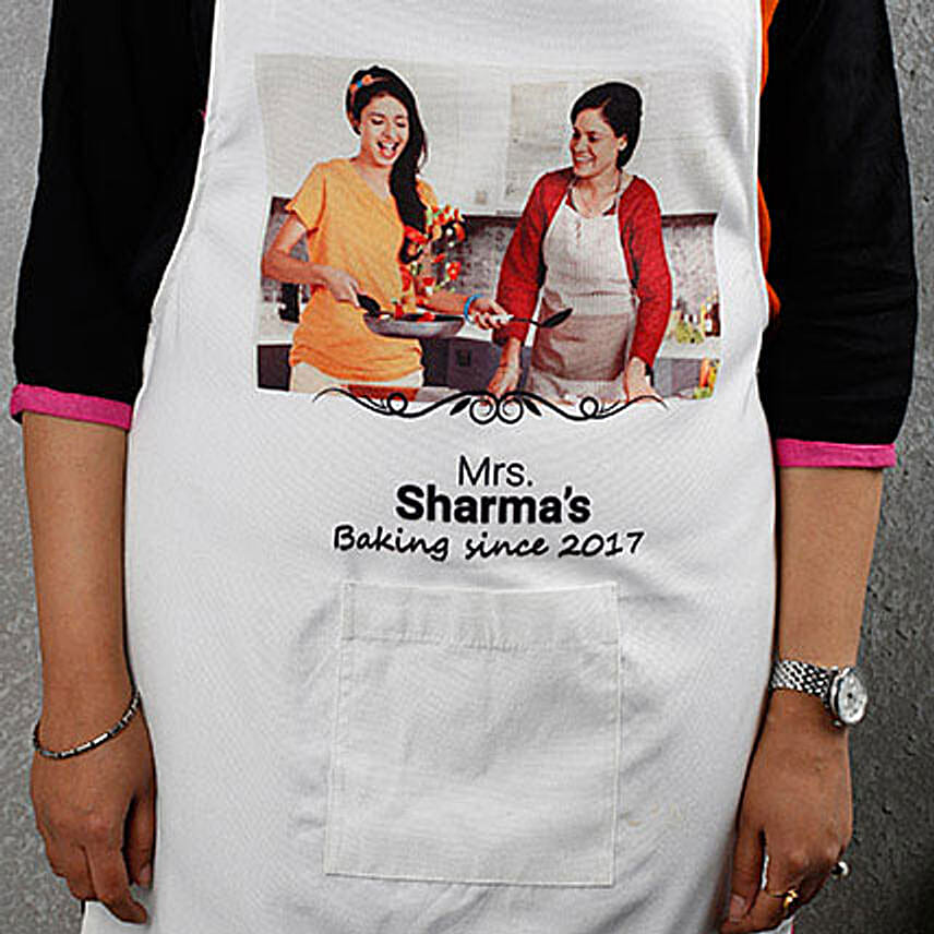 Photo Apron For Mom
