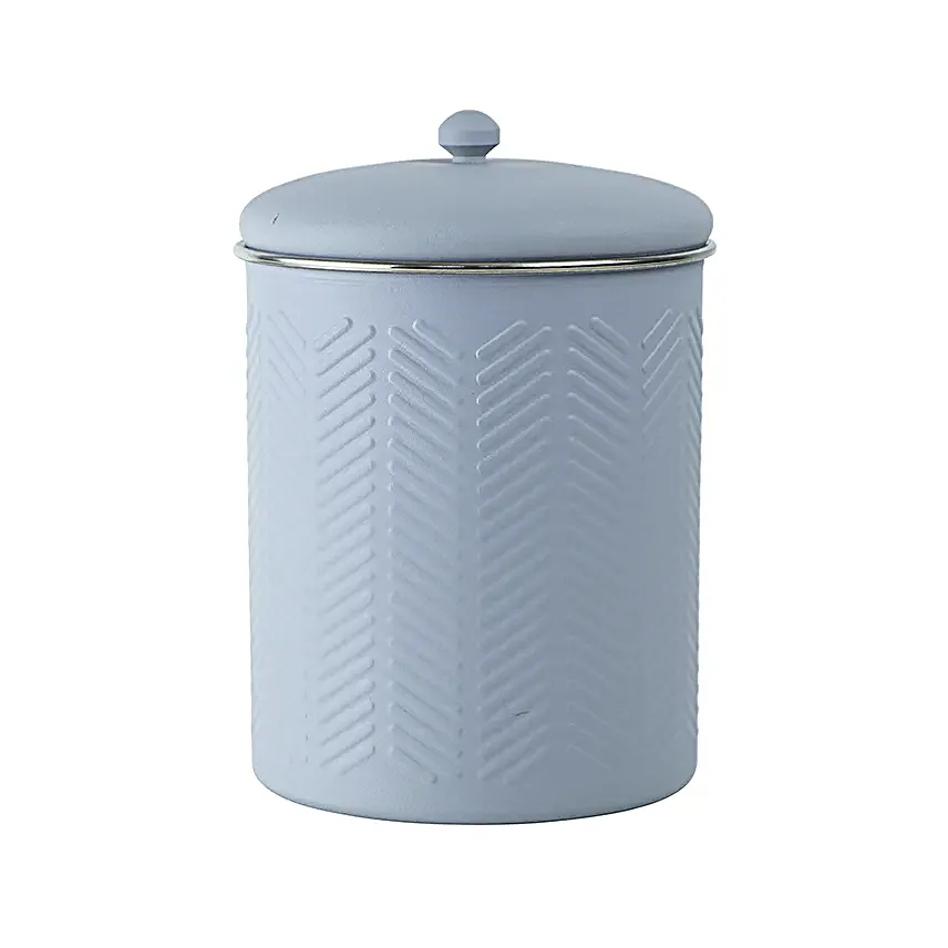 Pets Treat Jar N Bowl Set Grey