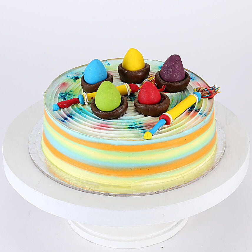 Pichkari & Gulal Cake Online
