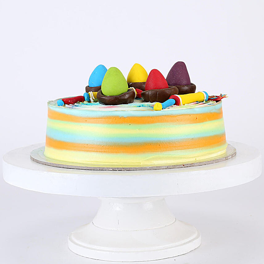 Pichkari & Gulal Cake Online