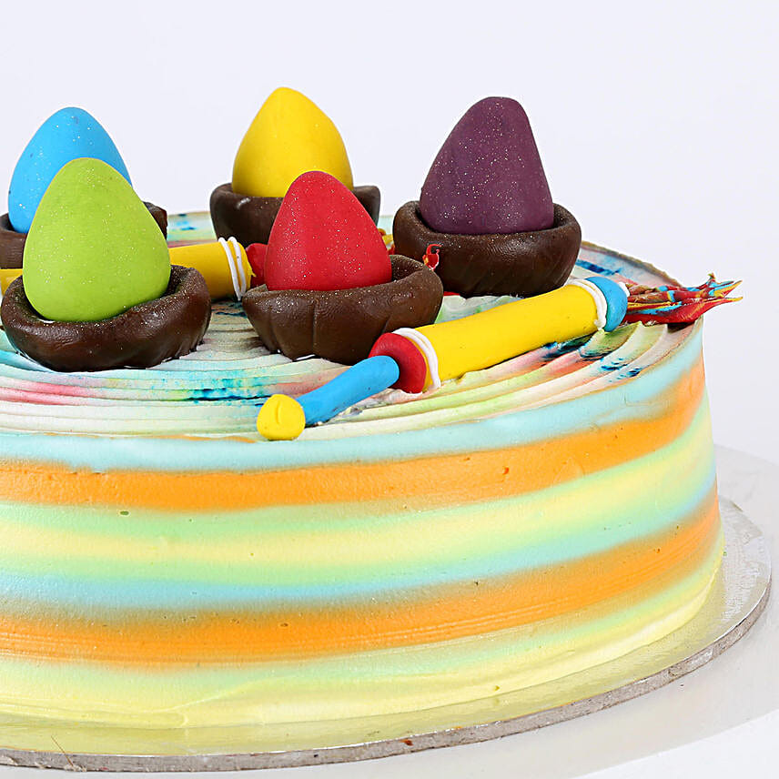 Pichkari & Gulal Cake Online