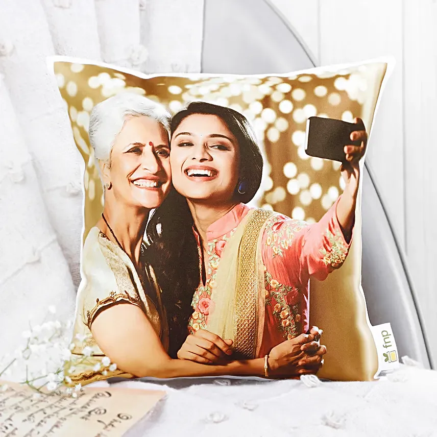 Online Chocolate Cake with Cushion Combo For Mom