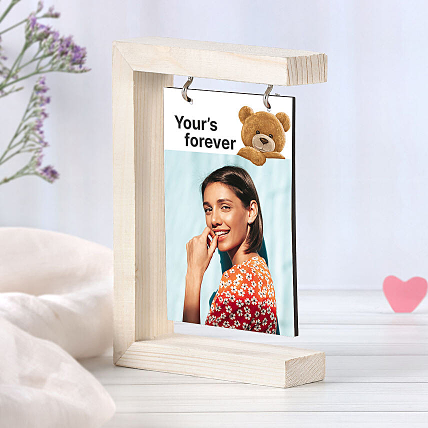 Picture Perfect Love Frame N Teddy Combo