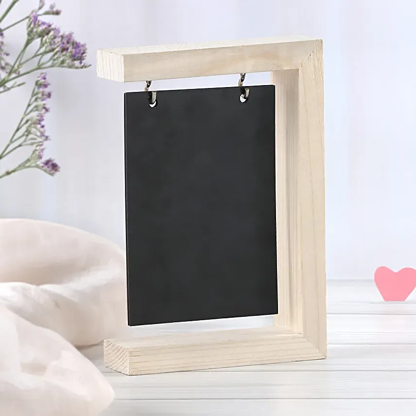Picture Perfect Love Frame N Teddy Combo