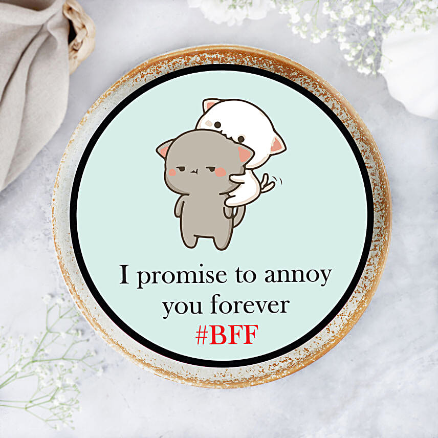 Pineapple  BFF Promise Cake Half Kg